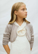 Basic Knit Cardigan - Almond