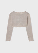 Basic Knit Cardigan - Almond