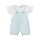 Azahar T-Shirt & Dungaree Set - Blue