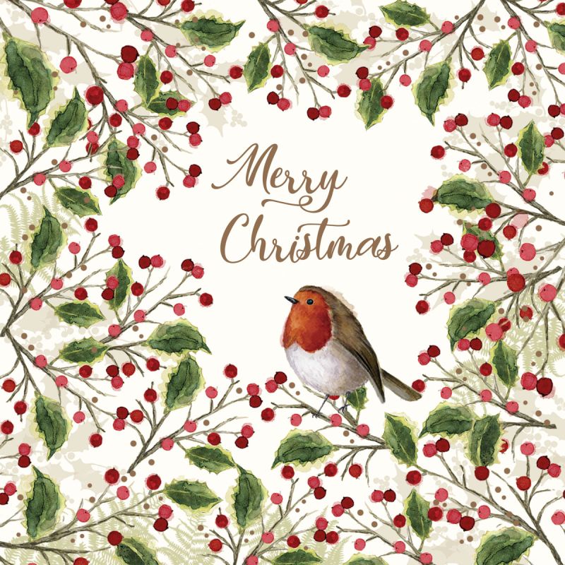 Pack of 20 Napkins - Merry Bird