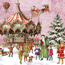 Pack of 20 Napkins - Christmas Carousel