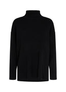Kanita 8 Roll Neck Jumper - Black