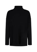 Kanita 8 Roll Neck Jumper - Black