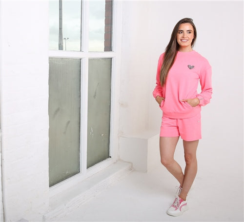 Luella Shorts - Neon Pink
