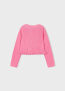 Knit Cardigan - Geranium