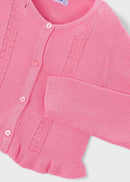 Knit Cardigan - Geranium