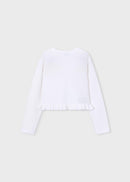 Knit Cardigan - White