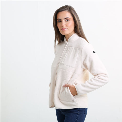 Catherine Zip Top - Cream