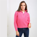 Emma 1/2 Zip Jumper - Bubble Gum