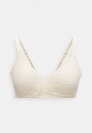 Body Make-Up Illusion Lace Bra - Ecru White