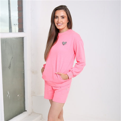 Jamila Sweater - Neon Pink