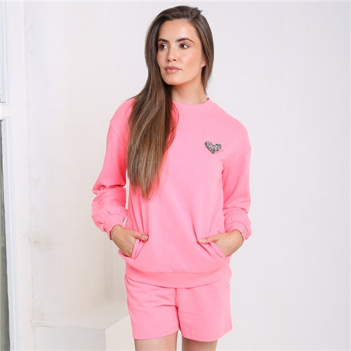 Jamila Sweater - Neon Pink