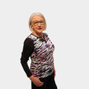 Pipped Studs Round Neck Jumper - Print