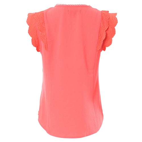 Dora Top - Coral