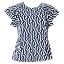 Polly Top - Navy