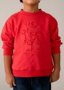 Boys Jumper - Tomato