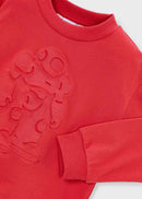 Boys Jumper - Tomato