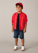 Bomber Jacket - Tomato