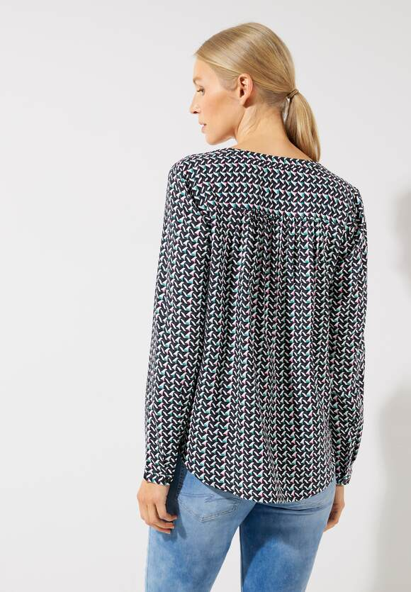 Bamika All Over Print Blouse - Meta Lilac