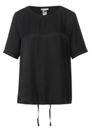 Solid Shirtblouse - Black