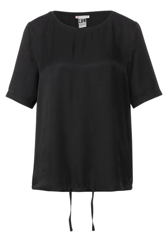 Solid Shirtblouse - Black
