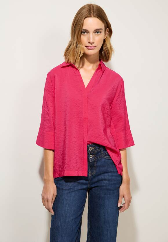 Sleeve Detail Blouse - Coral Blossom