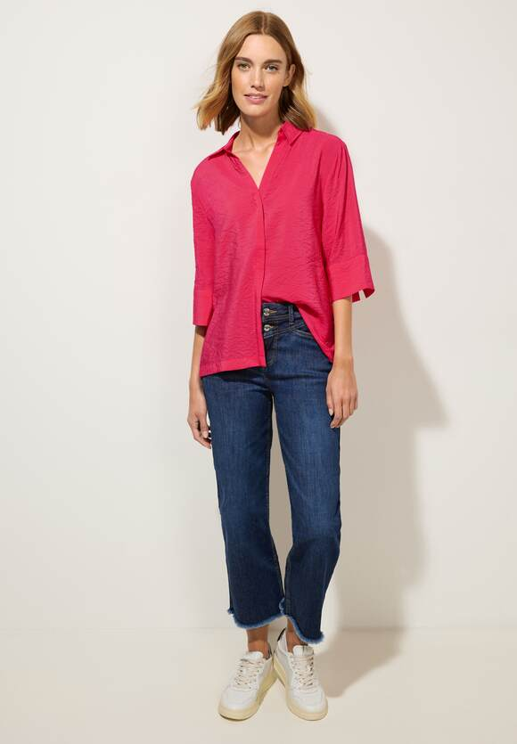 Sleeve Detail Blouse - Coral Blossom