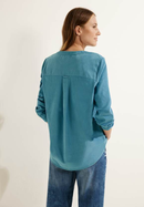 Cord Blouse - Adriatic Blue