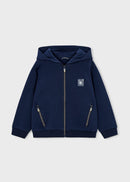 Boys Zip Hoodie - Navy