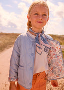 Reversible Padded Jacket - Sky Blue