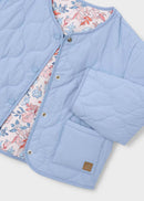 Reversible Padded Jacket - Sky Blue