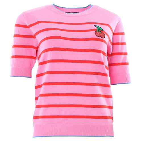 Loren Jumper - Pink/red Stripe
