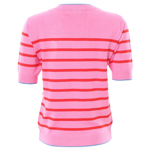 Loren Jumper - Pink/red Stripe