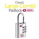 Classic Large Combi Padlock TSA
