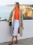 Hannah Trench Coat - Camel