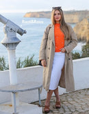 Hannah Trench Coat - Camel