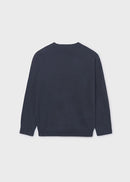Cotton Jumper - Navy