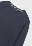 Cotton Jumper - Navy