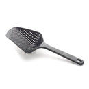 Large Scoop Colander Black