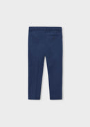 Linen Suiting Trouser - Atlantic