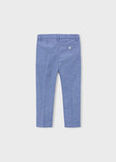 Linen Suiting Trouser - Indigo