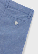 Linen Suiting Trouser - Indigo