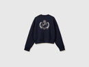Out Of Office Boxy Sweatshirt - Navy