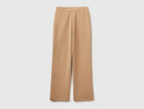 Side Stripe Trousers - Tan
