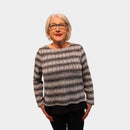 Round Neck Jumper - Grey