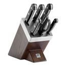 Gourmet 7 Piece Ash Knife Block Set
