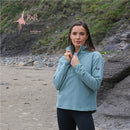 Tessa 1/2 Zip Jumper - Sage Green
