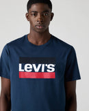 Sportswear Logo Graphic Tee - Dress Blues