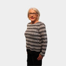 Round Neck Jumper - Grey