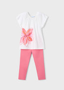 Floral Leggings Set - Camelia